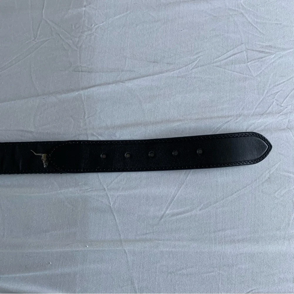 New Republic Mark McNairy Leather Belt Mens 30 Southwestern Cowboy Rodeo Farm